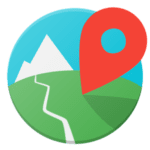 e walk offline maps android logo