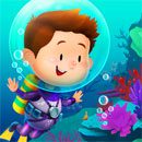 explorium ocean for kids android logo