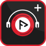 fa music player plus logo