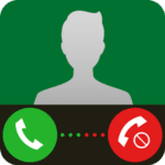 fake call sms android logo