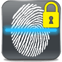 fingerprint lock logo