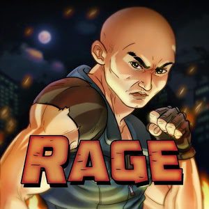 fist of rage 2d battle platformer logo