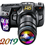 full hd 2019 8k camera logo