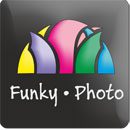 funky photo realtime effects android logo