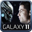 galaxy 11 soccer wars logo