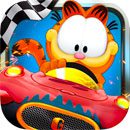 garfield kart fast and furry logo