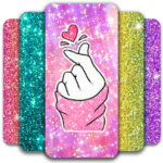 glitter wallpaper logo