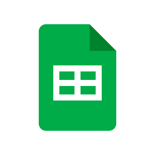 google sheets logo