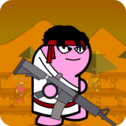 Gun Fight:One Stickman Combat - 건 파이트: 원 스틱맨 전투 1.3.0 버그판 1 gun fight android logo
