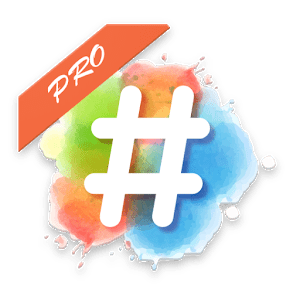 hashtags pro android logo