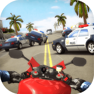 highway traffic rider android logo