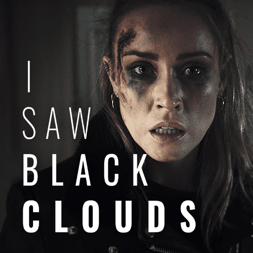 i saw black clouds logo