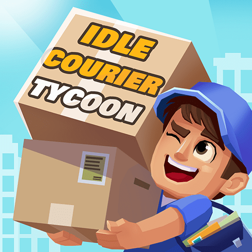 idle courier tycoon logo