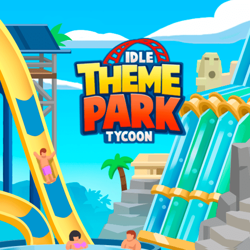 idle theme park tycoon logo