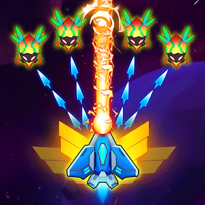 Insect Invaders: Space Shooter - 곤충 침입자: 우주 슈터 0.5.0 버그판 1 insect invaders logo