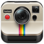 instant polaroid instant cam logo