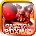 iron fist boxing game logo