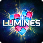 lumines puzzle and music games logo