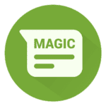 magic sms pro android logo