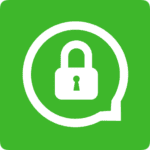 messenger and chat lock logo