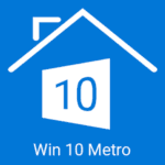 metro style win 10 launcher logo