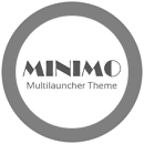 minimo hd multilauncher theme logo