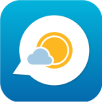 morecast weather android logo