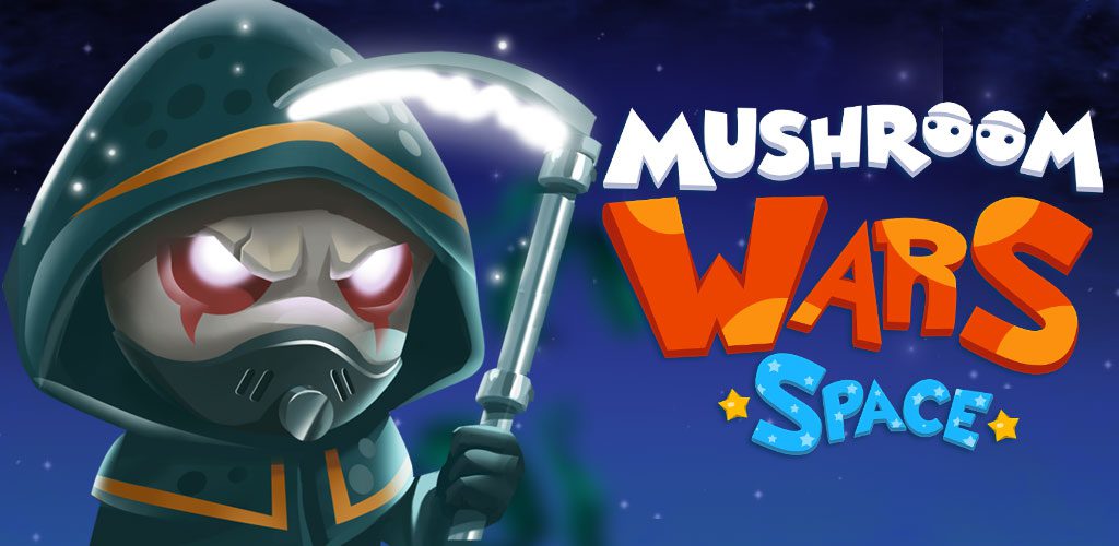 mushroom wars space logo