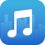 music player plus logo