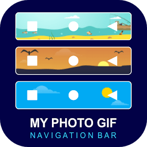 my photo gif navigation bar logo