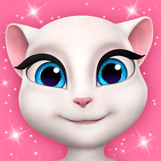 my talking angela android logo