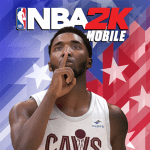 nba 2k mobile basketball logo