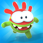 om nom run logo