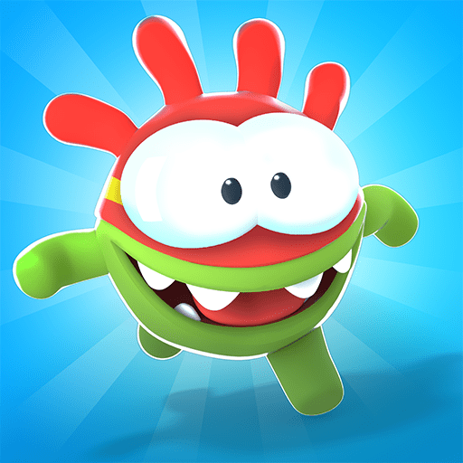 om nom run logo