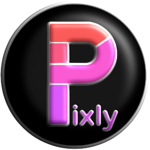 pixly fluo 3d logo