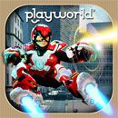 playworld superheroes android logo