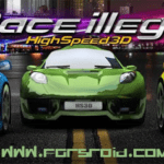 race illegal high speed 3d game logo