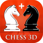 real chess 3d android logo