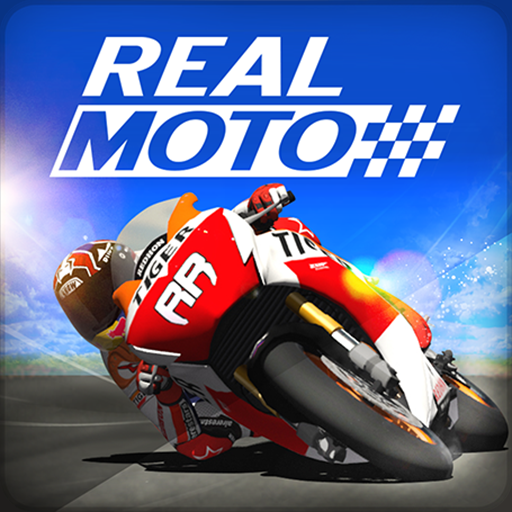 real moto android games logo