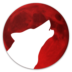 red moon screen filter logo