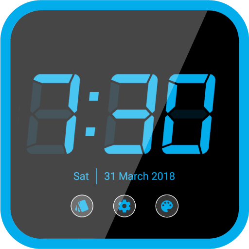 relialarm digital alarm clock logo