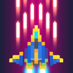 retro shooting android games logo