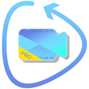 reverse video maker pro android logo