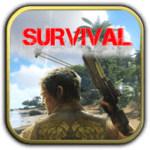 rusty island survival games logo