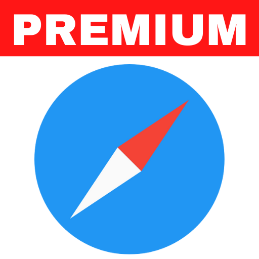 safari browser premium logo