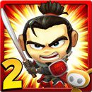 samurai vs zombies defense 2 game logo