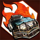 scorched combat racing logo