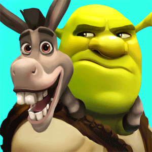 shrek sugar fever android games logo