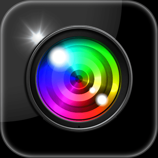 silent camera premium logo