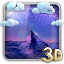 storm mountain 3d wallpaper logo